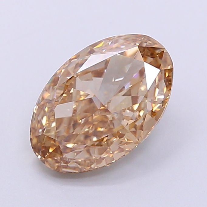 Loose Diamond - OVAL 2.99ct Fancy Brown VVS2: Loose Diamond - OVAL 2.99ct Fancy Brown VVS2 Source: This is a real non-mined Diamond that has been grown in a lab Shape: OVAL Carats: 2.99 Color: Fancy Brown Certification: IGI Video: