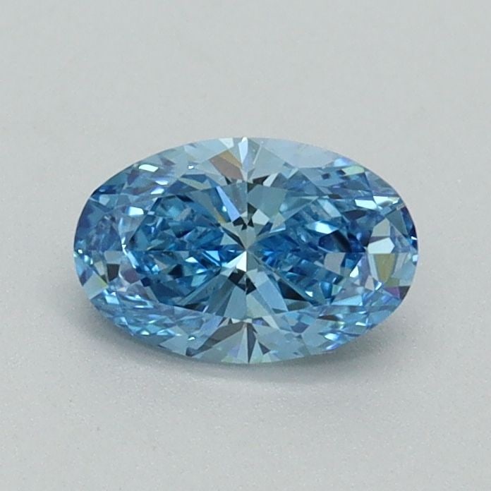 Loose Diamond - OVAL 0.52ct Fancy Vivid Blue VS1: Loose Diamond - OVAL 0.52ct Fancy Vivid Blue VS1 Source: This is a real non-mined Diamond that has been grown in a lab Shape: OVAL Carats: 0.52 Color: Fancy Vivid Blue Certification: IGI Video: