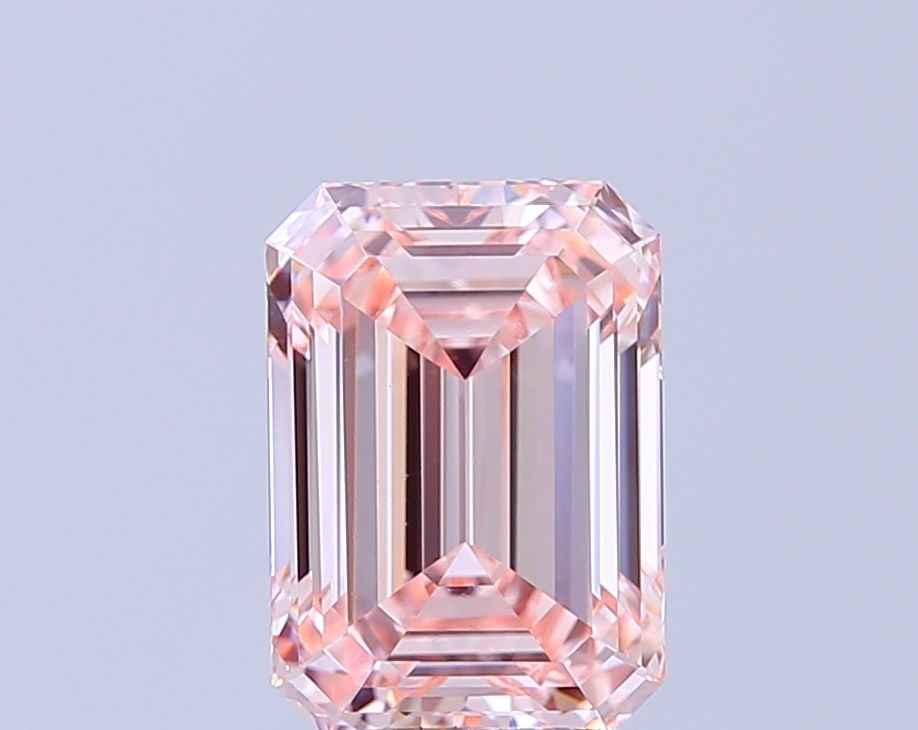 Loose Diamond - EMERALD 3.09ct Fancy Intense Pink VVS2: Loose Diamond - EMERALD 3.09ct Fancy Intense Pink VVS2 Source: This is a real non-mined Diamond that has been grown in a lab Shape: EMERALD Carats: 3.09 Color: Fancy Intense Pink Certification: IGI Vi