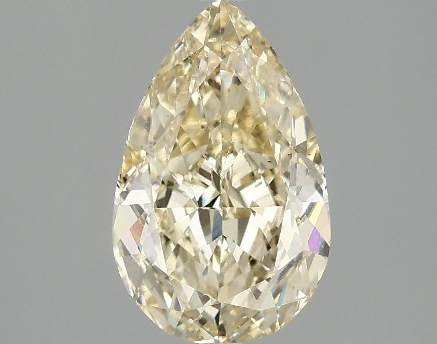 Loose Diamond - PEAR 2.1ct Fancy Intense Yellow VS1: Loose Diamond - PEAR 2.1ct Fancy Intense Yellow VS1 Source: This is a real non-mined Diamond that has been grown in a lab Shape: PEAR Carats: 2.1 Color: Fancy Intense Yellow Certification: IGI Video:
