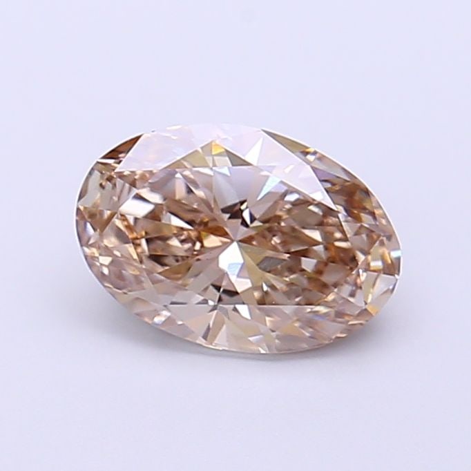 Loose Diamond - OVAL 1.08ct Light Brown VS1: Loose Diamond - OVAL 1.08ct Light Brown VS1 Source: This is a real non-mined Diamond that has been grown in a lab Shape: OVAL Carats: 1.08 Color: Light Brown Certification: IGI Video:
