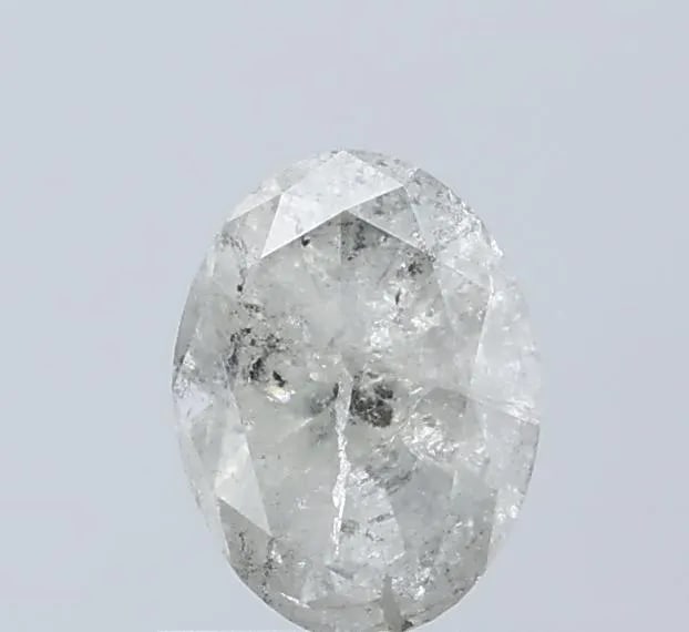 Loose Diamond - OVAL 1.11ct Salt and Pepper I3: Loose Diamond - OVAL 1.11ct Salt and Pepper I3 Source: Natural Shape: OVAL Carats: 1.11 Color: Salt and Pepper Certification: NONE Video: