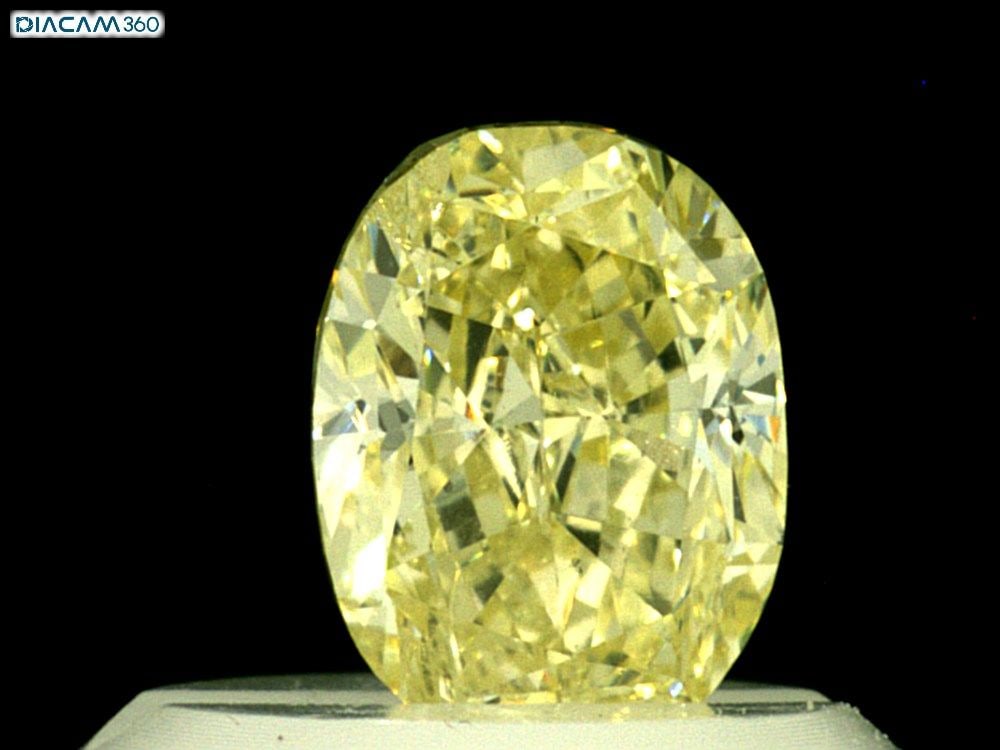 Loose Diamond - OVAL 0.49ct Fancy Light Yellow I1: Loose Diamond - OVAL 0.49ct Fancy Light Yellow I1 Source: Natural Shape: OVAL Carats: 0.49 Color: Fancy Light Yellow Certification: GIA Video: