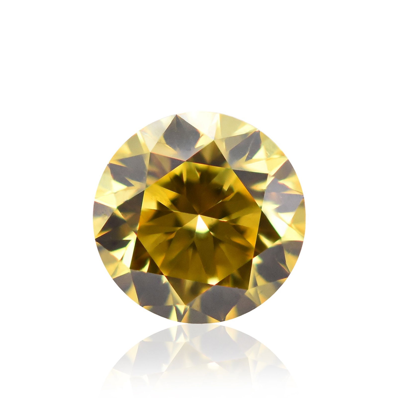 Loose Diamond - ROUND 0.37ct Fancy Vivid Yellow SI1: Loose Diamond - ROUND 0.37ct Fancy Vivid Yellow SI1 Source: Natural Shape: ROUND Carats: 0.37 Color: Fancy Vivid Yellow Certification: GIA Video: