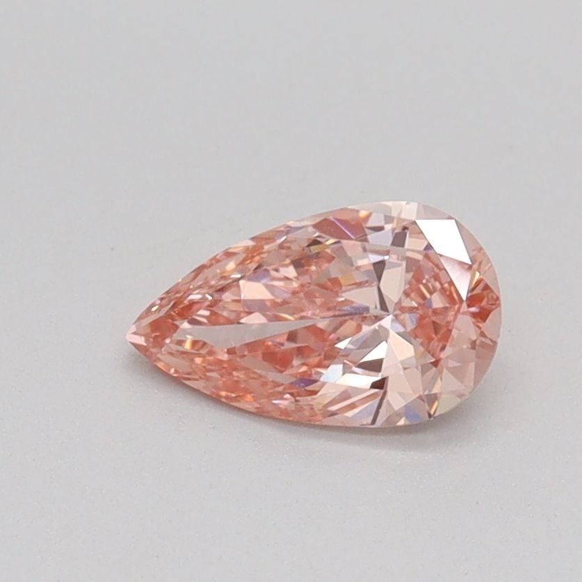 Loose Diamond - PEAR 0.5ct Fancy Intense Pink VS1: Loose Diamond - PEAR 0.5ct Fancy Intense Pink VS1 Source: This is a real non-mined Diamond that has been grown in a lab Shape: PEAR Carats: 0.5 Color: Fancy Intense Pink Certification: IGI Video: