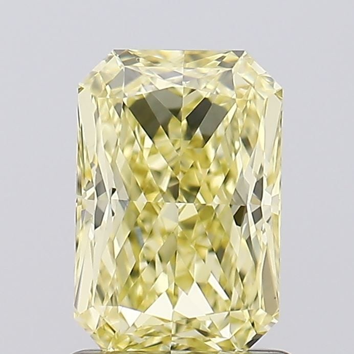 Loose Diamond - RADIANT 1.31ct Fancy Intense Yellow VVS2: Loose Diamond - RADIANT 1.31ct Fancy Intense Yellow VVS2 Source: This is a real non-mined Diamond that has been grown in a lab Shape: RADIANT Carats: 1.31 Color: Fancy Intense Yellow Certification: IG