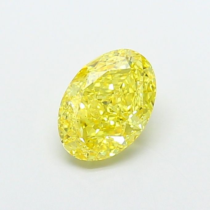 Loose Diamond - OVAL 1.89ct Fancy Vivid Yellow VS2: Loose Diamond - OVAL 1.89ct Fancy Vivid Yellow VS2 Source: This is a real non-mined Diamond that has been grown in a lab Shape: OVAL Carats: 1.89 Color: Fancy Vivid Yellow Certification: IGI Video: