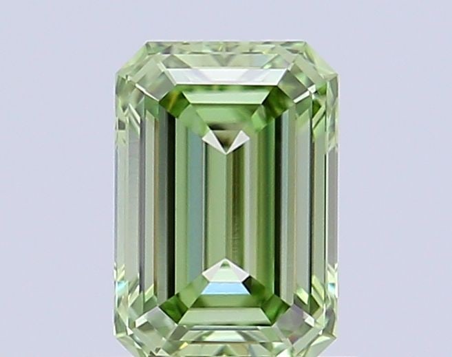 Loose Diamond - EMERALD 0.91ct Fancy Vivid Green VVS1: Loose Diamond - EMERALD 0.91ct Fancy Vivid Green VVS1 Source: This is a real non-mined Diamond that has been grown in a lab Shape: EMERALD Carats: 0.91 Color: Fancy Vivid Green Certification: IGI
