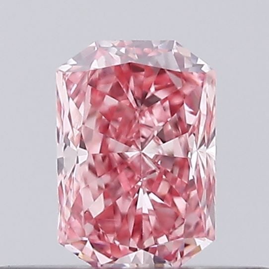 Loose Diamond - RADIANT 0.22ct Fancy Vivid Pink VVS2: Loose Diamond - RADIANT 0.22ct Fancy Vivid Pink VVS2 Source: This is a real non-mined Diamond that has been grown in a lab Shape: RADIANT Carats: 0.22 Color: Fancy Vivid Pink Certification: NONE The D