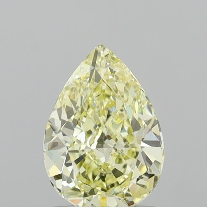 Loose Diamond - PEAR 1.13ct Fancy Yellow VVS2: Loose Diamond - PEAR 1.13ct Fancy Yellow VVS2 Source: This is a real non-mined Diamond that has been grown in a lab Shape: PEAR Carats: 1.13 Color: Fancy Yellow Certification: IGI The Diamond Depot Gu