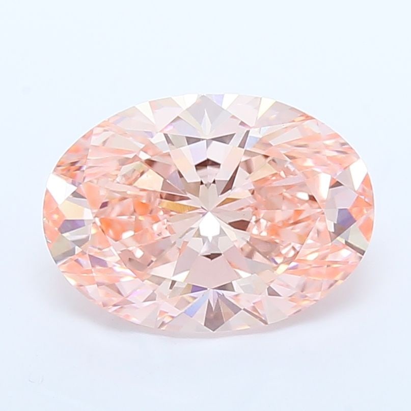 Loose Diamond - OVAL 3.99ct Fancy Vivid Pink VS1: Loose Diamond - OVAL 3.99ct Fancy Vivid Pink VS1 Source: This is a real non-mined Diamond that has been grown in a lab Shape: OVAL Carats: 3.99 Color: Fancy Vivid Pink Certification: IGI Video: