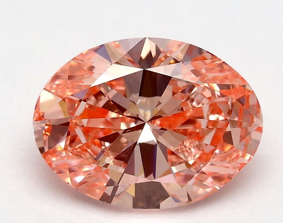 Loose Diamond - OVAL 2.0ct Fancy Vivid Pink VS2: Loose Diamond - OVAL 2.0ct Fancy Vivid Pink VS2 Source: This is a real non-mined Diamond that has been grown in a lab Shape: OVAL Carats: 2.0 Color: Fancy Vivid Pink Certification: IGI Video: