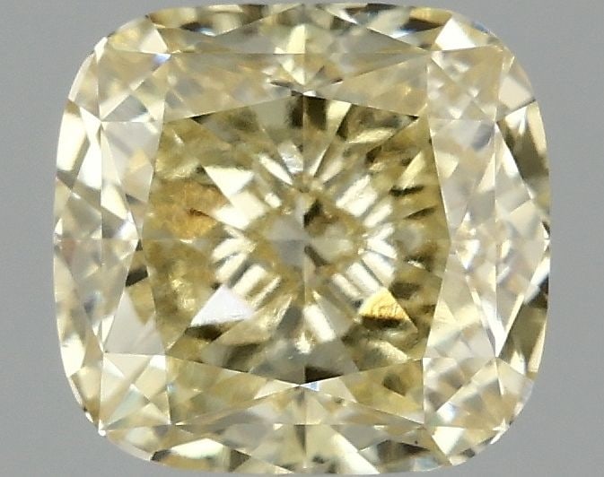Loose Diamond - CUSHION MODIFIED 1.92ct Fancy Intense Yellow VS1: Loose Diamond - CUSHION MODIFIED 1.92ct Fancy Intense Yellow VS1 Source: This is a real non-mined Diamond that has been grown in a lab Shape: CUSHION MODIFIED Carats: 1.92 Color: Fancy Intense Yellow 
