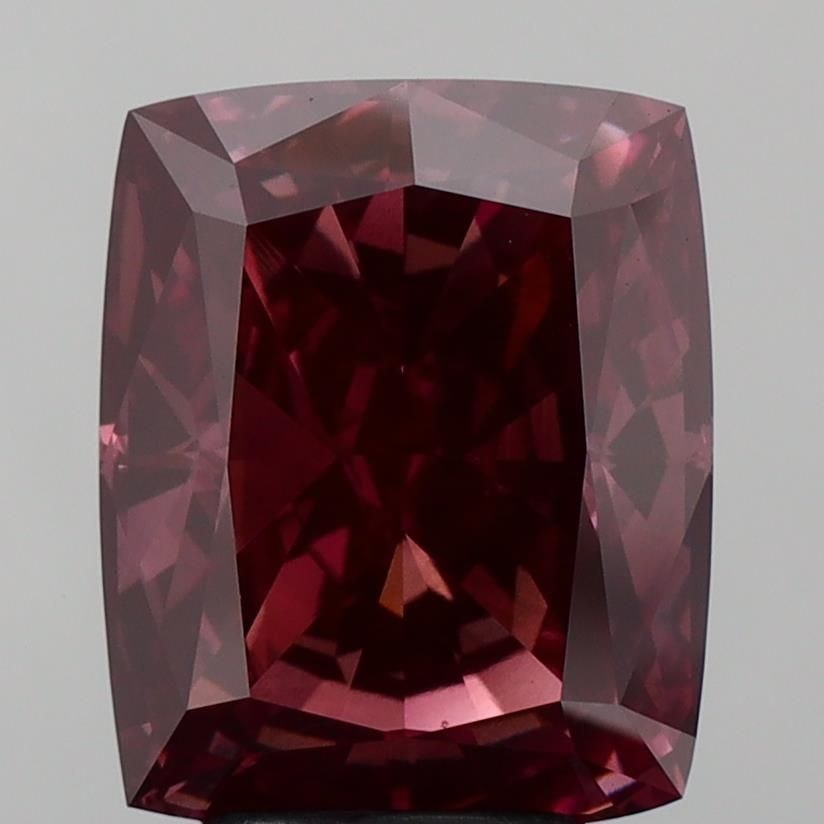 Loose Diamond - CUSHION MODIFIED 5.04ct Fancy Deep Brownish Pink VS1: Loose Diamond - CUSHION MODIFIED 5.04ct Fancy Deep Brownish Pink VS1 Source: This is a real non-mined Diamond that has been grown in a lab Shape: CUSHION MODIFIED Carats: 5.04 Color: Fancy Deep Browni