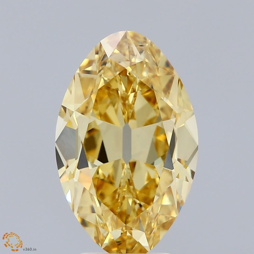 Loose Diamond - OVAL 5.05ct Fancy Intense Yellow VS1: Loose Diamond - OVAL 5.05ct Fancy Intense Yellow VS1 Source: This is a real non-mined Diamond that has been grown in a lab Shape: OVAL Carats: 5.05 Color: Fancy Intense Yellow Certification: IGI Video