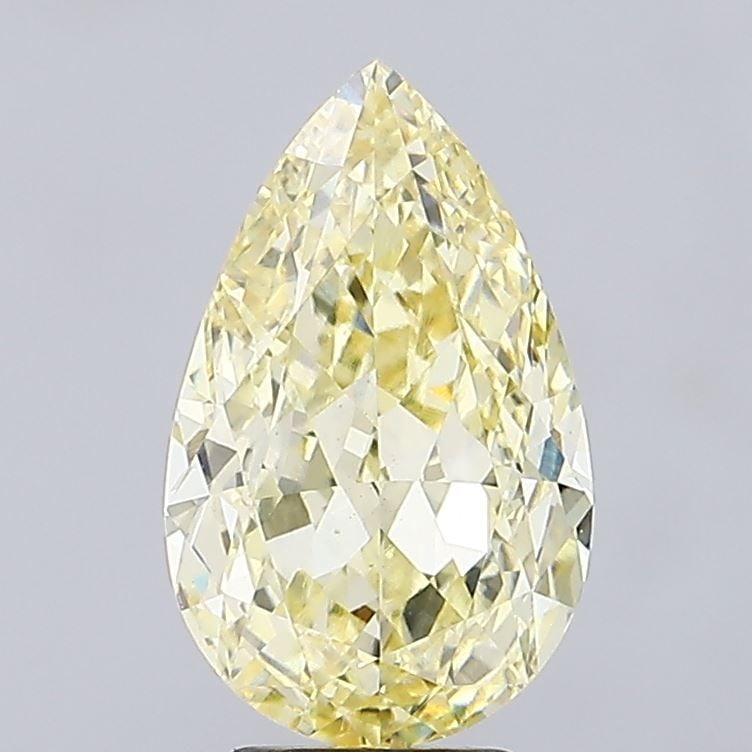 Loose Diamond - PEAR 5.1ct Fancy Intense Yellow VS1: Loose Diamond - PEAR 5.1ct Fancy Intense Yellow VS1 Source: This is a real non-mined Diamond that has been grown in a lab Shape: PEAR Carats: 5.1 Color: Fancy Intense Yellow Certification: IGI Video: