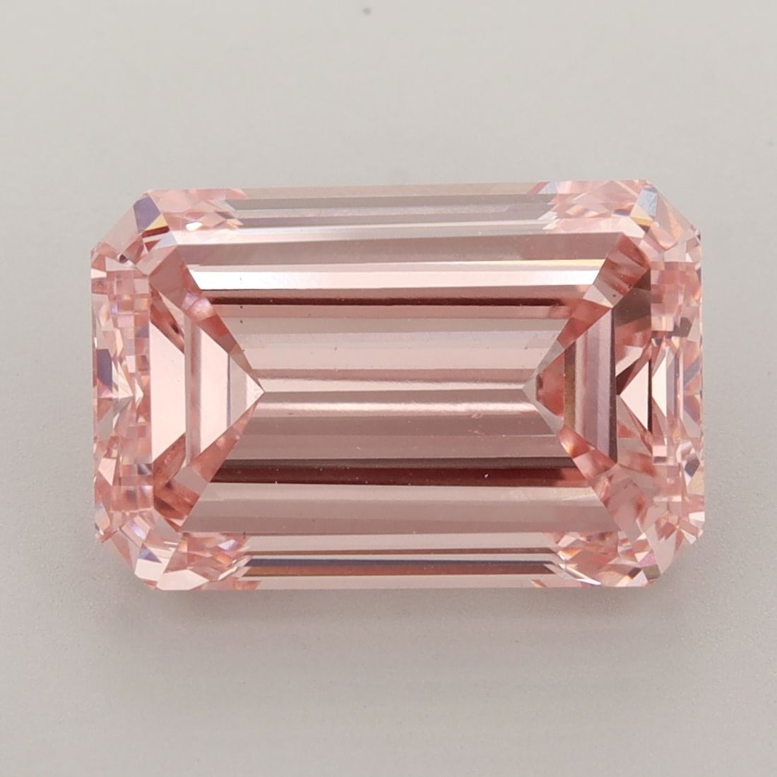 Loose Diamond - EMERALD 7.06ct Fancy Intense Pink VS1: Loose Diamond - EMERALD 7.06ct Fancy Intense Pink VS1 Source: This is a real non-mined Diamond that has been grown in a lab Shape: EMERALD Carats: 7.06 Color: Fancy Intense Pink Certification: IGI