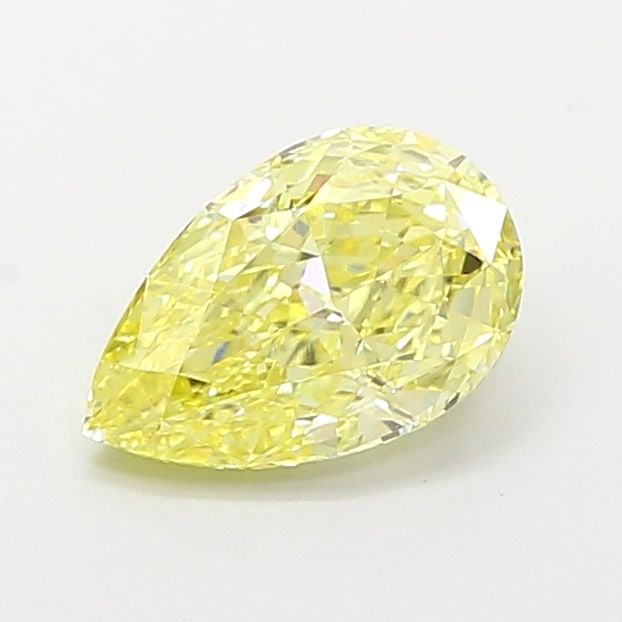 Loose Diamond - PEAR 1.29ct Fancy Intense Yellow VVS2: Loose Diamond - PEAR 1.29ct Fancy Intense Yellow VVS2 Source: This is a real non-mined Diamond that has been grown in a lab Shape: PEAR Carats: 1.29 Color: Fancy Intense Yellow Certification: IGI Vide