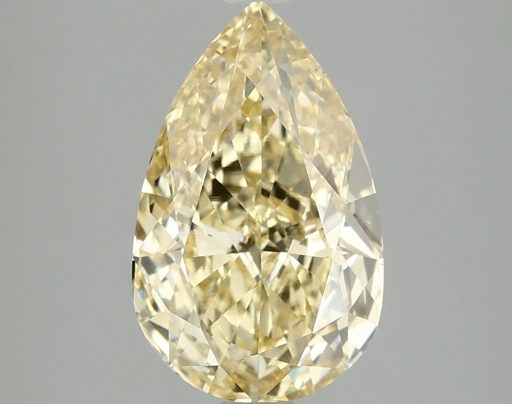 Loose Diamond - PEAR 3.09ct Fancy Intense Yellow VS1: Loose Diamond - PEAR 3.09ct Fancy Intense Yellow VS1 Source: This is a real non-mined Diamond that has been grown in a lab Shape: PEAR Carats: 3.09 Color: Fancy Intense Yellow Certification: IGI Video