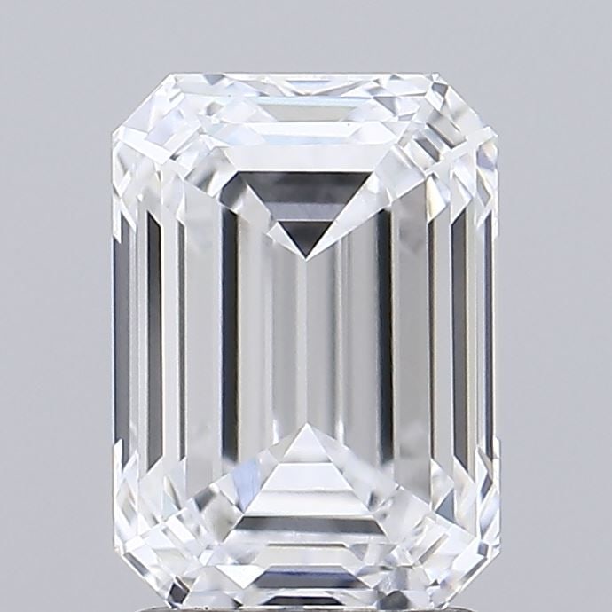 Loose Diamond - EMERALD 2.25ct D IF: Loose Diamond - EMERALD 2.25ct D IF Source: This is a real non-mined Diamond that has been grown in a lab Shape: EMERALD Carats: 2.25 Color: D Clarity: IF Certification: IGI Video: