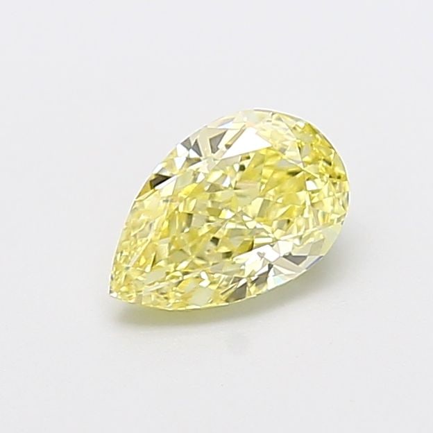 Loose Diamond - PEAR 1.08ct Fancy Intense Yellow VVS2: Loose Diamond - PEAR 1.08ct Fancy Intense Yellow VVS2 Source: This is a real non-mined Diamond that has been grown in a lab Shape: PEAR Carats: 1.08 Color: Fancy Intense Yellow Certification: IGI Vide
