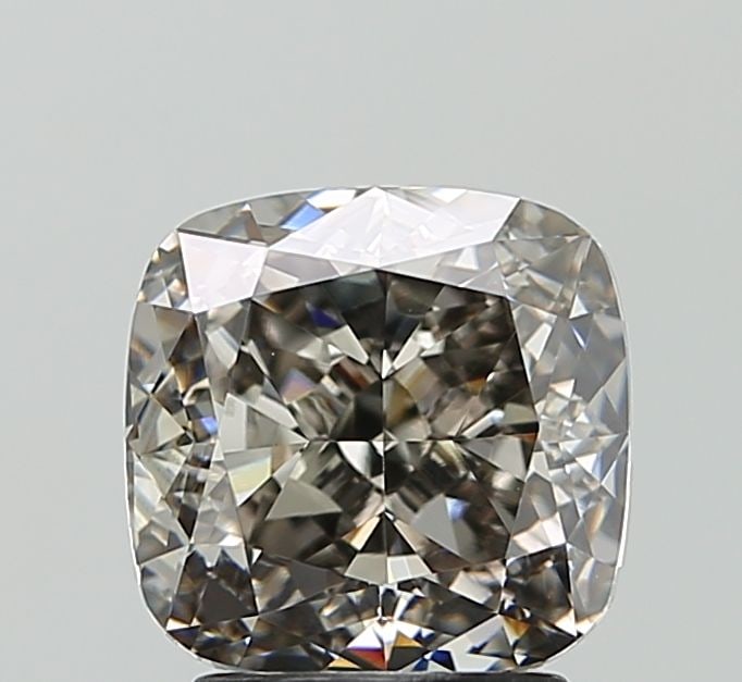 Loose Diamond - CUSHION MODIFIED 2.85ct Light Gray VVS2 (1 of 1)