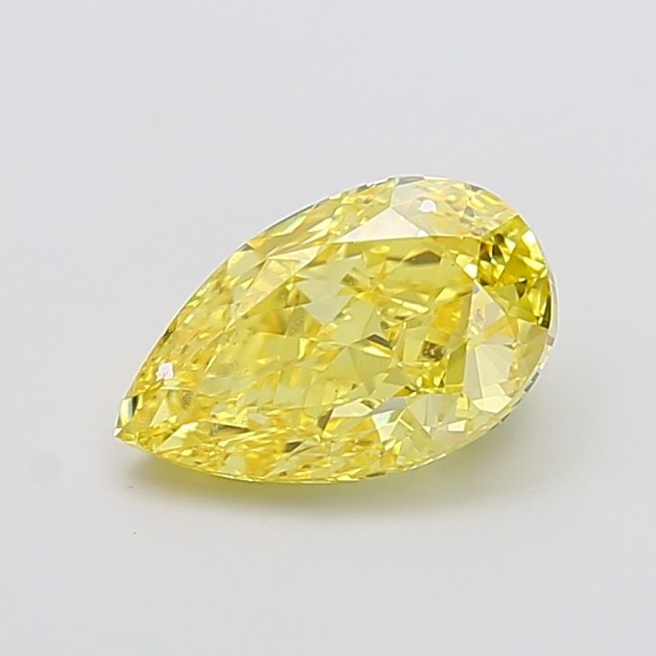 Loose Diamond - PEAR 2.49ct Fancy Vivid Yellow VS2: Loose Diamond - PEAR 2.49ct Fancy Vivid Yellow VS2 Source: This is a real non-mined Diamond that has been grown in a lab Shape: PEAR Carats: 2.49 Color: Fancy Vivid Yellow Certification: IGI Video: