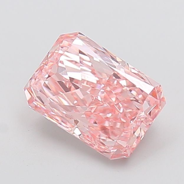 Loose Diamond - RADIANT 2.47ct Fancy Vivid Pink VS1: Loose Diamond - RADIANT 2.47ct Fancy Vivid Pink VS1 Source: This is a real non-mined Diamond that has been grown in a lab Shape: RADIANT Carats: 2.47 Color: Fancy Vivid Pink Certification: IGI Video: