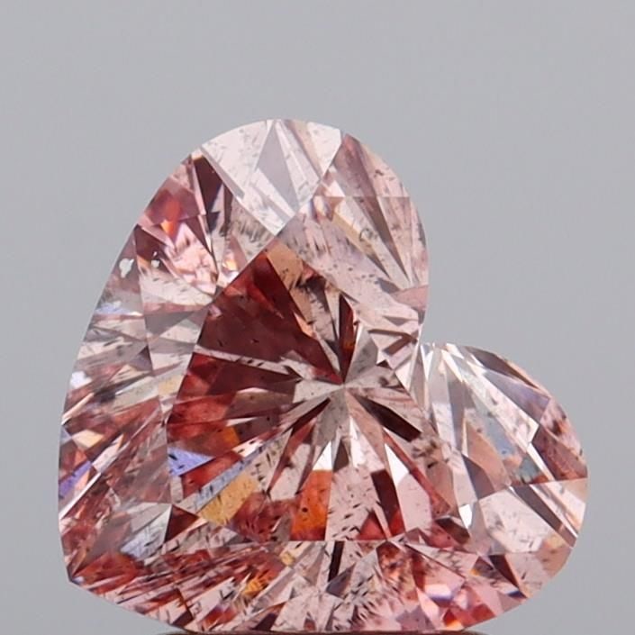 Loose Diamond - HEART 2.0ct Fancy Intense Pink I1: Loose Diamond - HEART 2.0ct Fancy Intense Pink I1 Source: This is a real non-mined Diamond that has been grown in a lab Shape: HEART Carats: 2.0 Color: Fancy Intense Pink Certification: IGI Video: