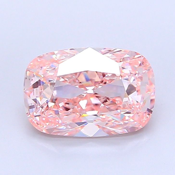 Loose Diamond - CUSHION MODIFIED 4.5ct Fancy Intense Pink VS1: Loose Diamond - CUSHION MODIFIED 4.5ct Fancy Intense Pink VS1 Source: This is a real non-mined Diamond that has been grown in a lab Shape: CUSHION MODIFIED Carats: 4.5 Color: Fancy Intense Pink Certif