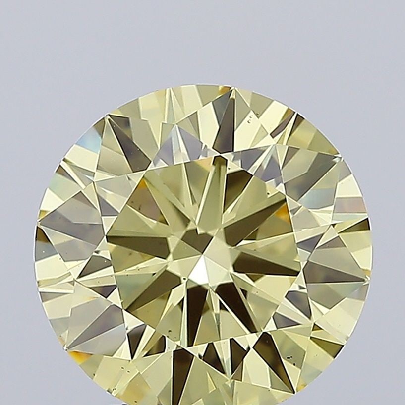Ideal Loose Diamond - ROUND 4.71ct Fancy Yellow VS2: Ideal Loose Diamond - ROUND 4.71ct Fancy Yellow VS2 Source: This is a real non-mined Diamond that has been grown in a lab Shape: ROUND Carats: 4.71 Color: Fancy Yellow Certification: IGI Video: