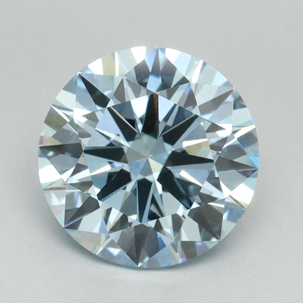 Ideal Loose Diamond - ROUND 3.04ct Fancy Intense Blue VS1: Ideal Loose Diamond - ROUND 3.04ct Fancy Intense Blue VS1 Source: This is a real non-mined Diamond that has been grown in a lab Shape: ROUND Carats: 3.04 Color: Fancy Intense Blue Certification: IGI V