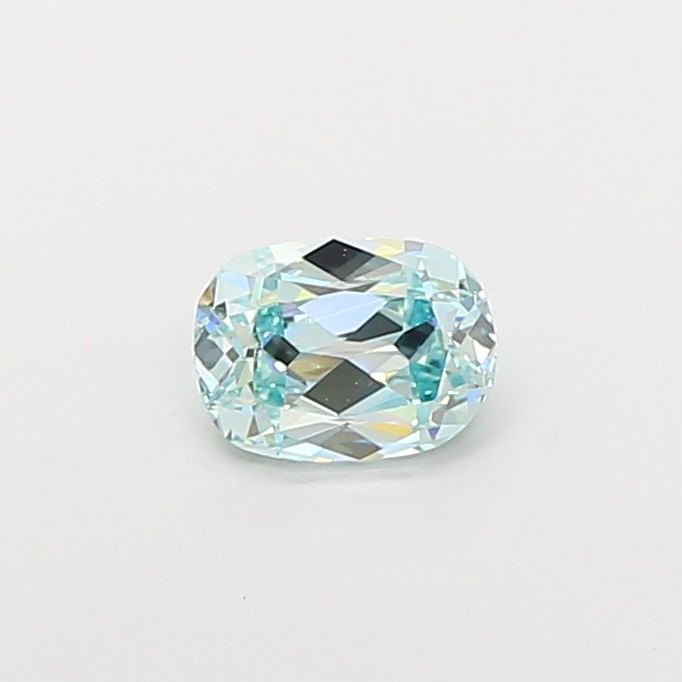 Loose Diamond - CUSHION MODIFIED 1.01ct Fancy Intense Blueish Green VVS2 (1 of 1)