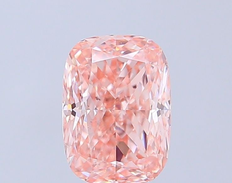 Loose Diamond - CUSHION MODIFIED 2.01ct Fancy Intense Pink VS2: Loose Diamond - CUSHION MODIFIED 2.01ct Fancy Intense Pink VS2 Source: This is a real non-mined Diamond that has been grown in a lab Shape: CUSHION MODIFIED Carats: 2.01 Color: Fancy Intense Pink Cert