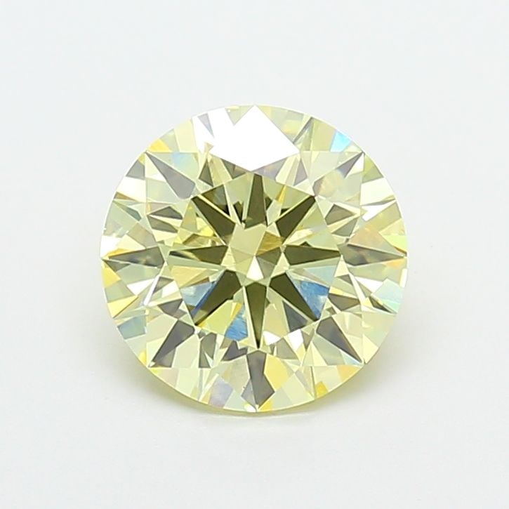 Ideal Loose Diamond - ROUND 2.92ct Fancy Light Yellow VS1: Ideal Loose Diamond - ROUND 2.92ct Fancy Light Yellow VS1 Source: This is a real non-mined Diamond that has been grown in a lab Shape: ROUND Carats: 2.92 Color: Fancy Light Yellow Certification: IGI V