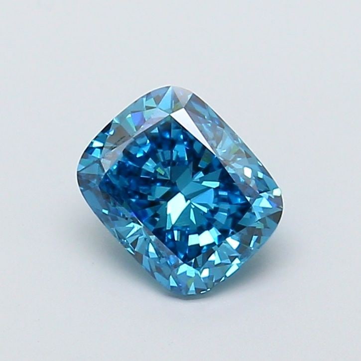 Loose Diamond - CUSHION MODIFIED 1.51ct Fancy Vivid Blue VS2: Loose Diamond - CUSHION MODIFIED 1.51ct Fancy Vivid Blue VS2 Source: This is a real non-mined Diamond that has been grown in a lab Shape: CUSHION MODIFIED Carats: 1.51 Color: Fancy Vivid Blue Certific