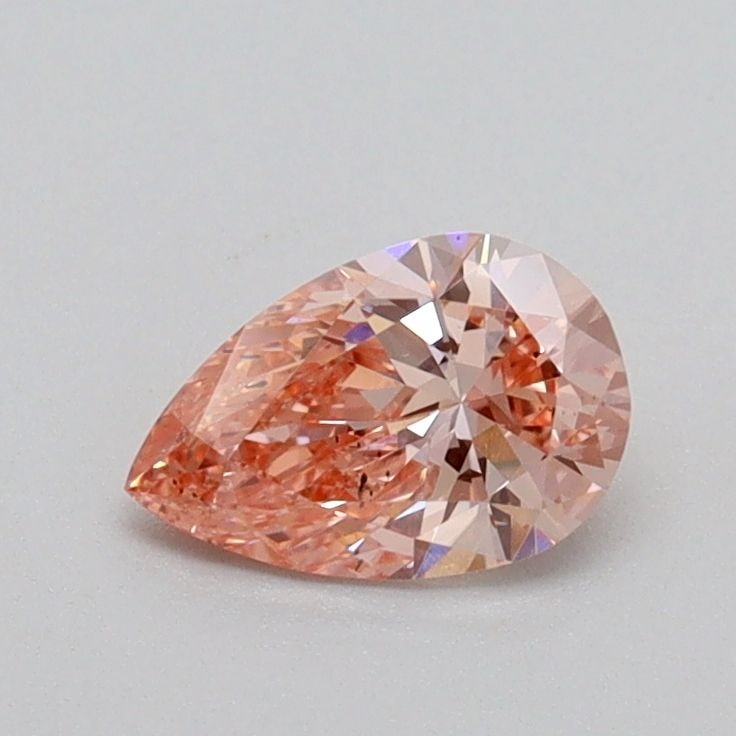 Loose Diamond - PEAR 0.53ct Fancy Intense Pink SI1: Loose Diamond - PEAR 0.53ct Fancy Intense Pink SI1 Source: This is a real non-mined Diamond that has been grown in a lab Shape: PEAR Carats: 0.53 Color: Fancy Intense Pink Certification: IGI Video: