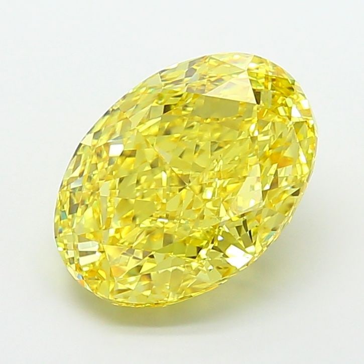 Loose Diamond - OVAL 10.05ct Fancy Vivid Yellow VS1: Loose Diamond - OVAL 10.05ct Fancy Vivid Yellow VS1 Source: This is a real non-mined Diamond that has been grown in a lab Shape: OVAL Carats: 10.05 Color: Fancy Vivid Yellow Certification: IGI Video: