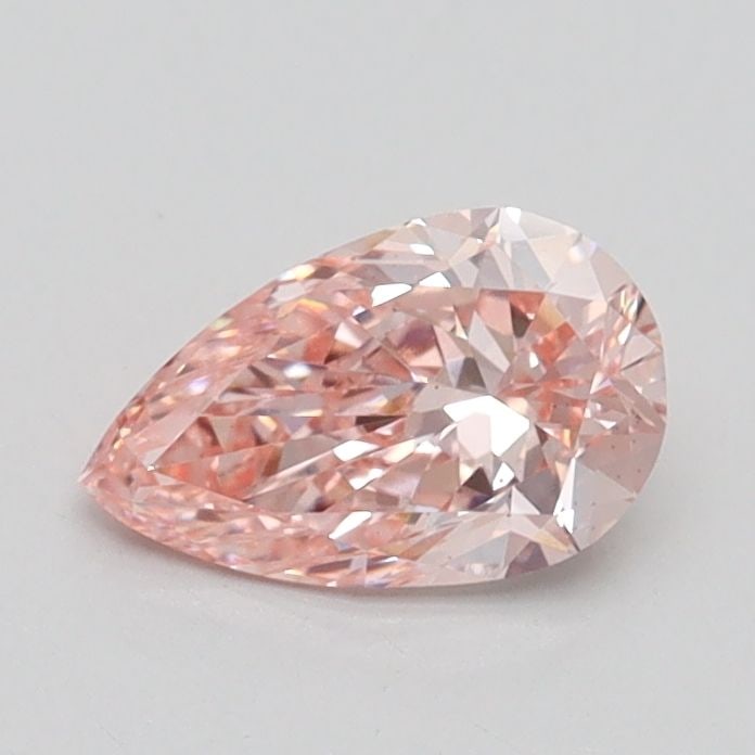 Loose Diamond - PEAR 0.6ct Fancy Pink VS2: Loose Diamond - PEAR 0.6ct Fancy Pink VS2 Source: This is a real non-mined Diamond that has been grown in a lab Shape: PEAR Carats: 0.6 Color: Fancy Pink Certification: IGI Video: