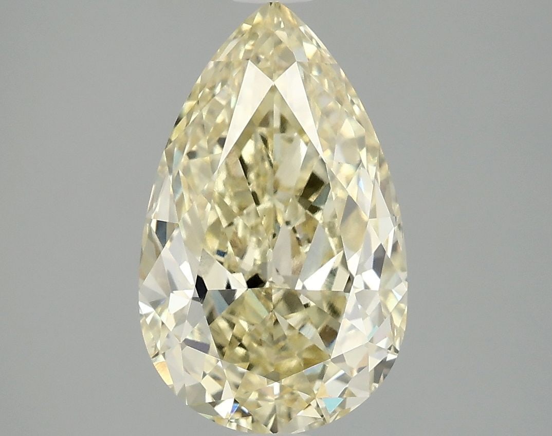 Loose Diamond - PEAR 3.09ct Fancy Intense Yellow VS1: Loose Diamond - PEAR 3.09ct Fancy Intense Yellow VS1 Source: This is a real non-mined Diamond that has been grown in a lab Shape: PEAR Carats: 3.09 Color: Fancy Intense Yellow Certification: IGI Video
