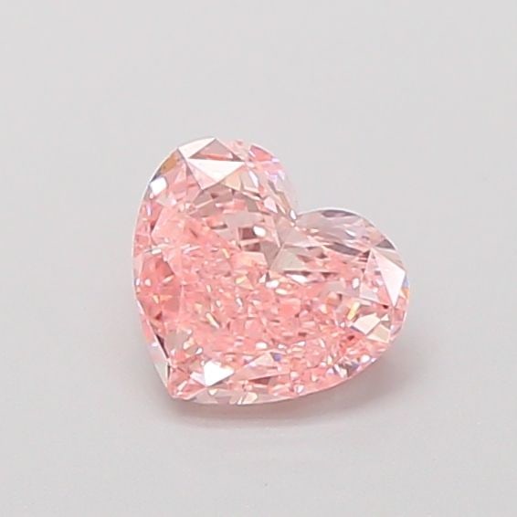 Loose Diamond - HEART 0.88ct Fancy Vivid Pink VS1: Loose Diamond - HEART 0.88ct Fancy Vivid Pink VS1 Source: This is a real non-mined Diamond that has been grown in a lab Shape: HEART Carats: 0.88 Color: Fancy Vivid Pink Certification: IGI Video: