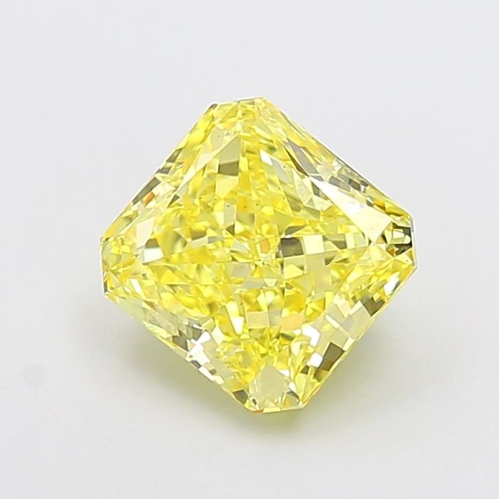 Loose Diamond - SQUARE RADIANT 3.01ct Fancy Vivid Yellow VS2: Loose Diamond - SQUARE RADIANT 3.01ct Fancy Vivid Yellow VS2 Source: This is a real non-mined Diamond that has been grown in a lab Shape: SQUARE RADIANT Carats: 3.01 Color: Fancy Vivid Yellow Certific