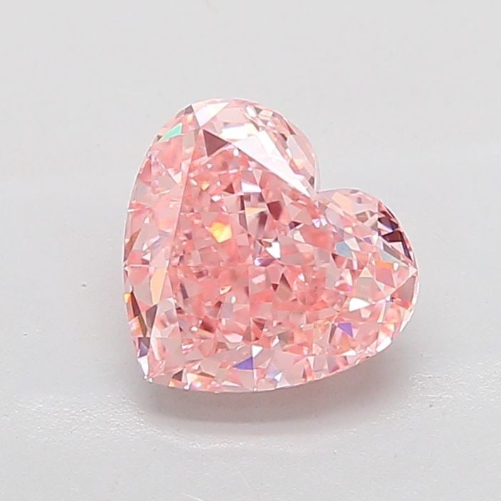 Loose Diamond - HEART 3.52ct Fancy Vivid Pink VS1: Loose Diamond - HEART 3.52ct Fancy Vivid Pink VS1 Source: This is a real non-mined Diamond that has been grown in a lab Shape: HEART Carats: 3.52 Color: Fancy Vivid Pink Certification: IGI Video: