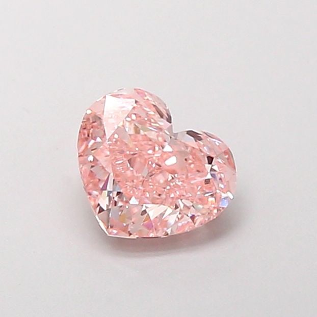 Loose Diamond - HEART 1.08ct Fancy Vivid Pink VVS2: Loose Diamond - HEART 1.08ct Fancy Vivid Pink VVS2 Source: This is a real non-mined Diamond that has been grown in a lab Shape: HEART Carats: 1.08 Color: Fancy Vivid Pink Certification: IGI Video: