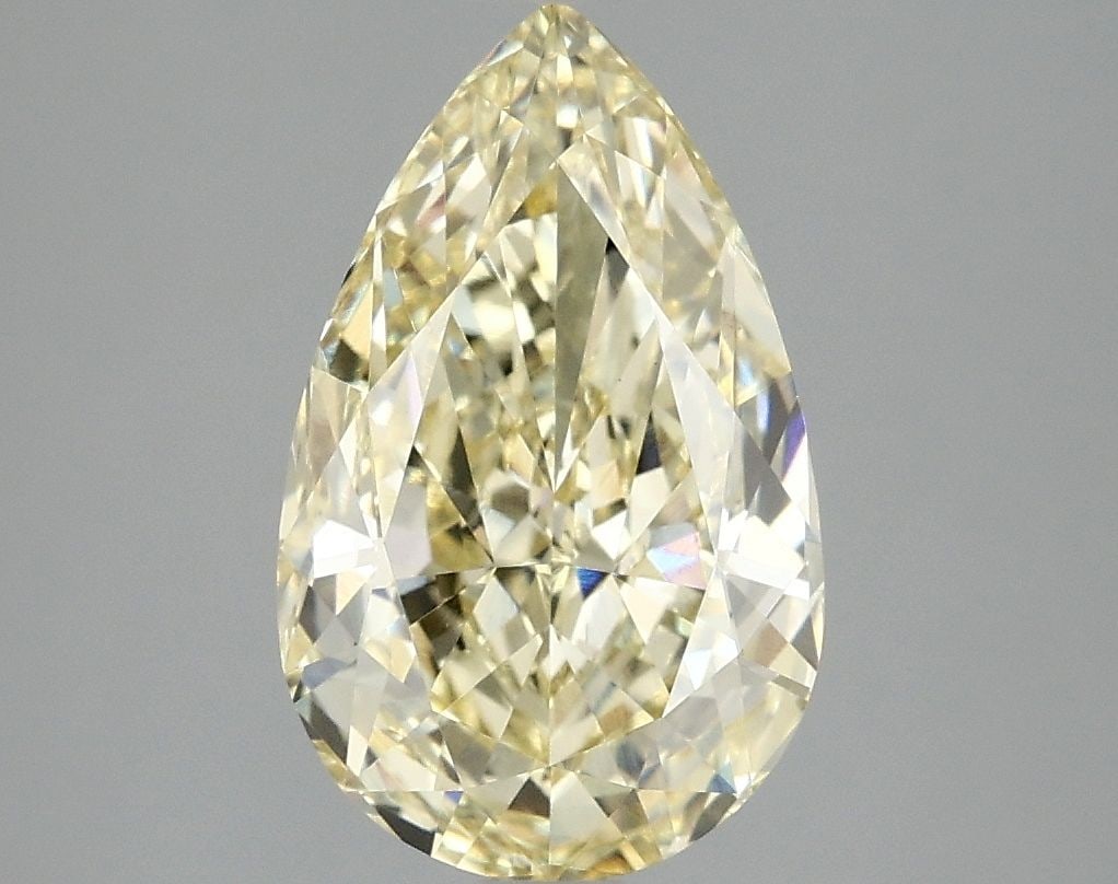 Loose Diamond - PEAR 3.06ct Fancy Yellow VS1: Loose Diamond - PEAR 3.06ct Fancy Yellow VS1 Source: This is a real non-mined Diamond that has been grown in a lab Shape: PEAR Carats: 3.06 Color: Fancy Yellow Certification: IGI Video: