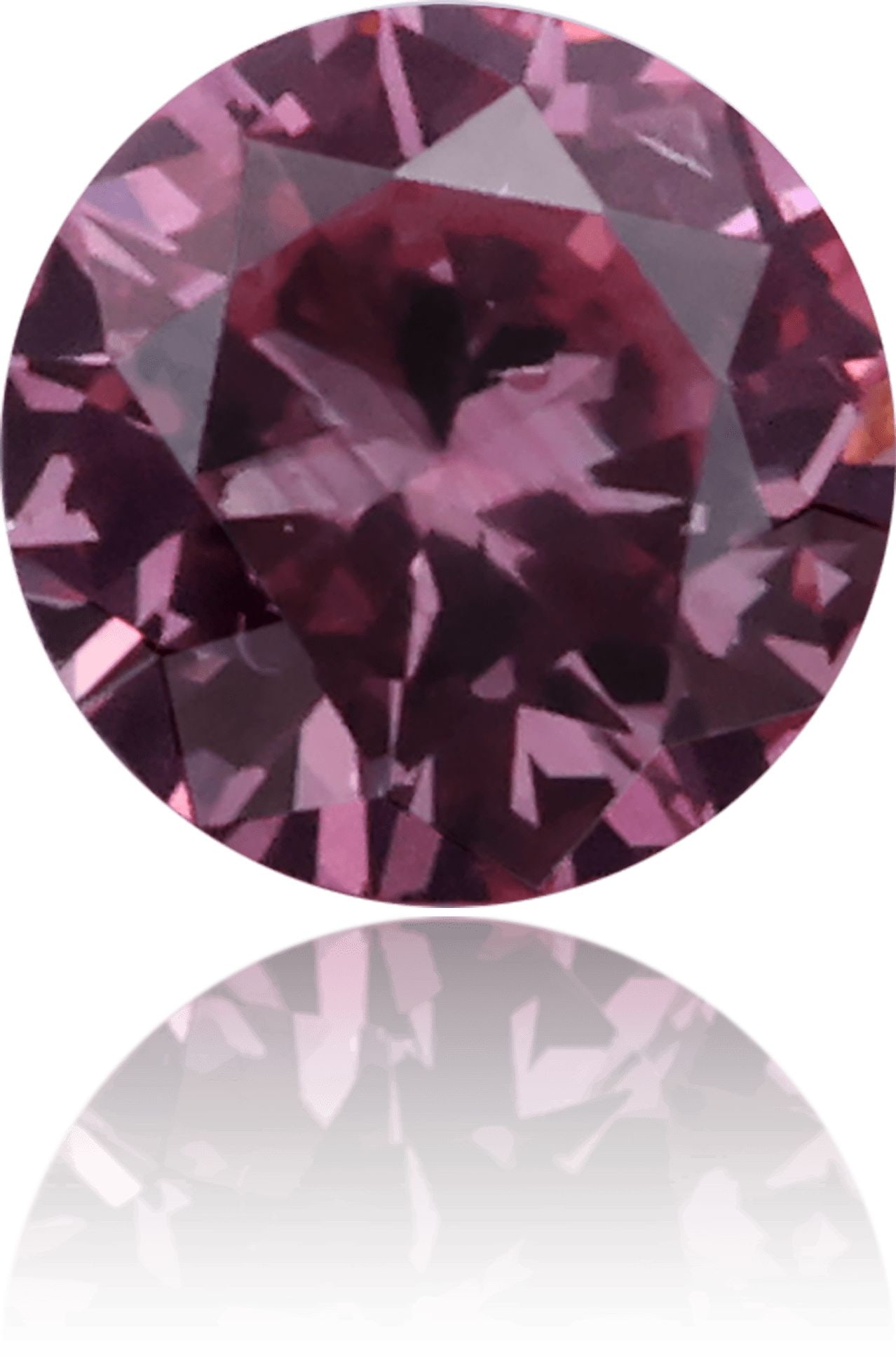 Loose Diamond - ROUND 0.13ct Fancy Intense Purplish Pink SI2 (1 of 1)