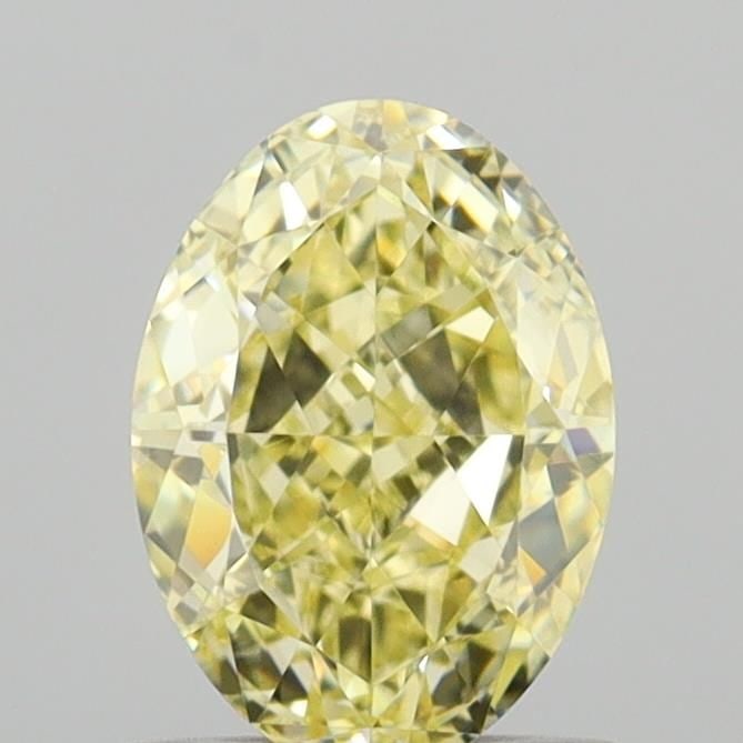 Loose Diamond - OVAL 1.01ct Fancy Light Yellow VS2: Loose Diamond - OVAL 1.01ct Fancy Light Yellow VS2 Source: Natural Shape: OVAL Carats: 1.01 Color: Fancy Light Yellow Certification: GIA Video: