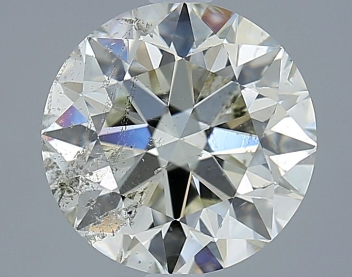 Loose Diamond - ROUND 2.51ct J SI2: Loose Diamond - ROUND 2.51ct J SI2 Source: Natural Shape: ROUND Carats: 2.51 Color: J Clarity: SI2 Certification: IGI Video: