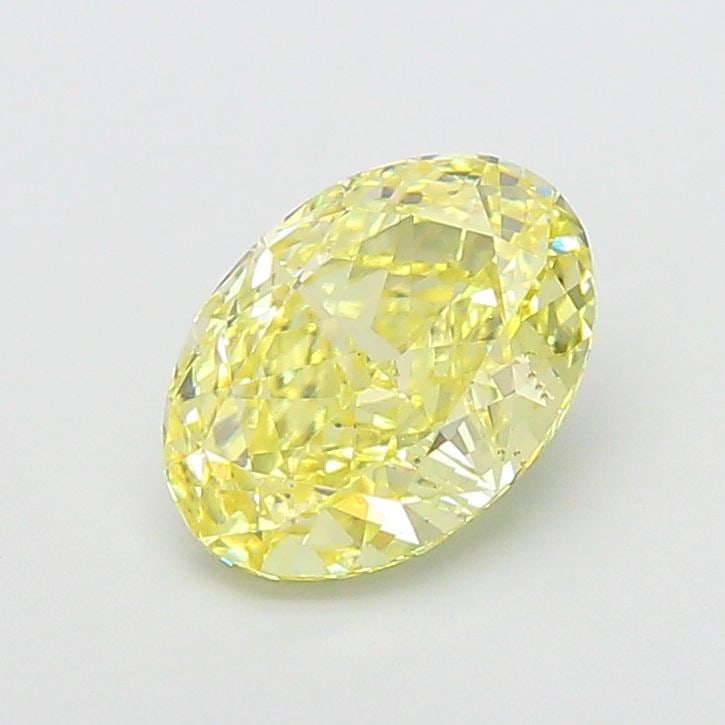 Loose Diamond - OVAL 3.02ct Fancy Intense Yellow VS2: Loose Diamond - OVAL 3.02ct Fancy Intense Yellow VS2 Source: This is a real non-mined Diamond that has been grown in a lab Shape: OVAL Carats: 3.02 Color: Fancy Intense Yellow Certification: IGI Video