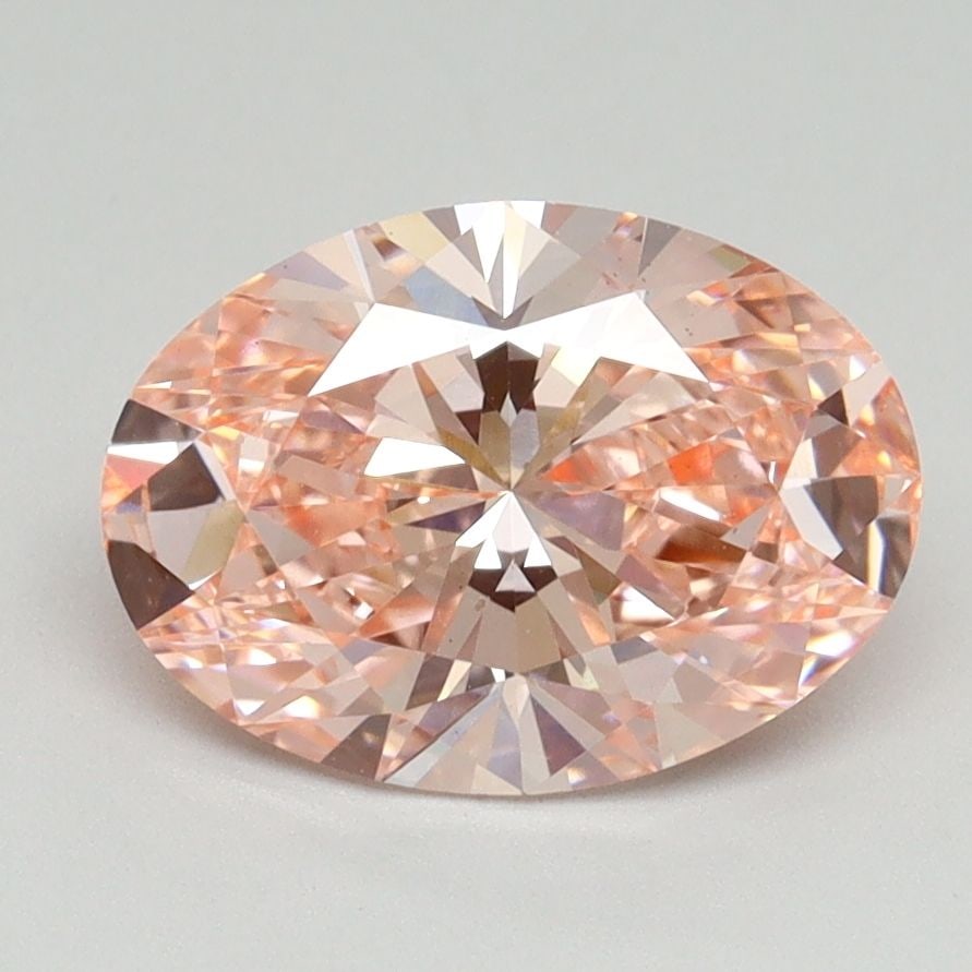 Loose Diamond - OVAL 2.03ct Fancy Vivid Pink VS1: Loose Diamond - OVAL 2.03ct Fancy Vivid Pink VS1 Source: This is a real non-mined Diamond that has been grown in a lab Shape: OVAL Carats: 2.03 Color: Fancy Vivid Pink Certification: IGI Video: